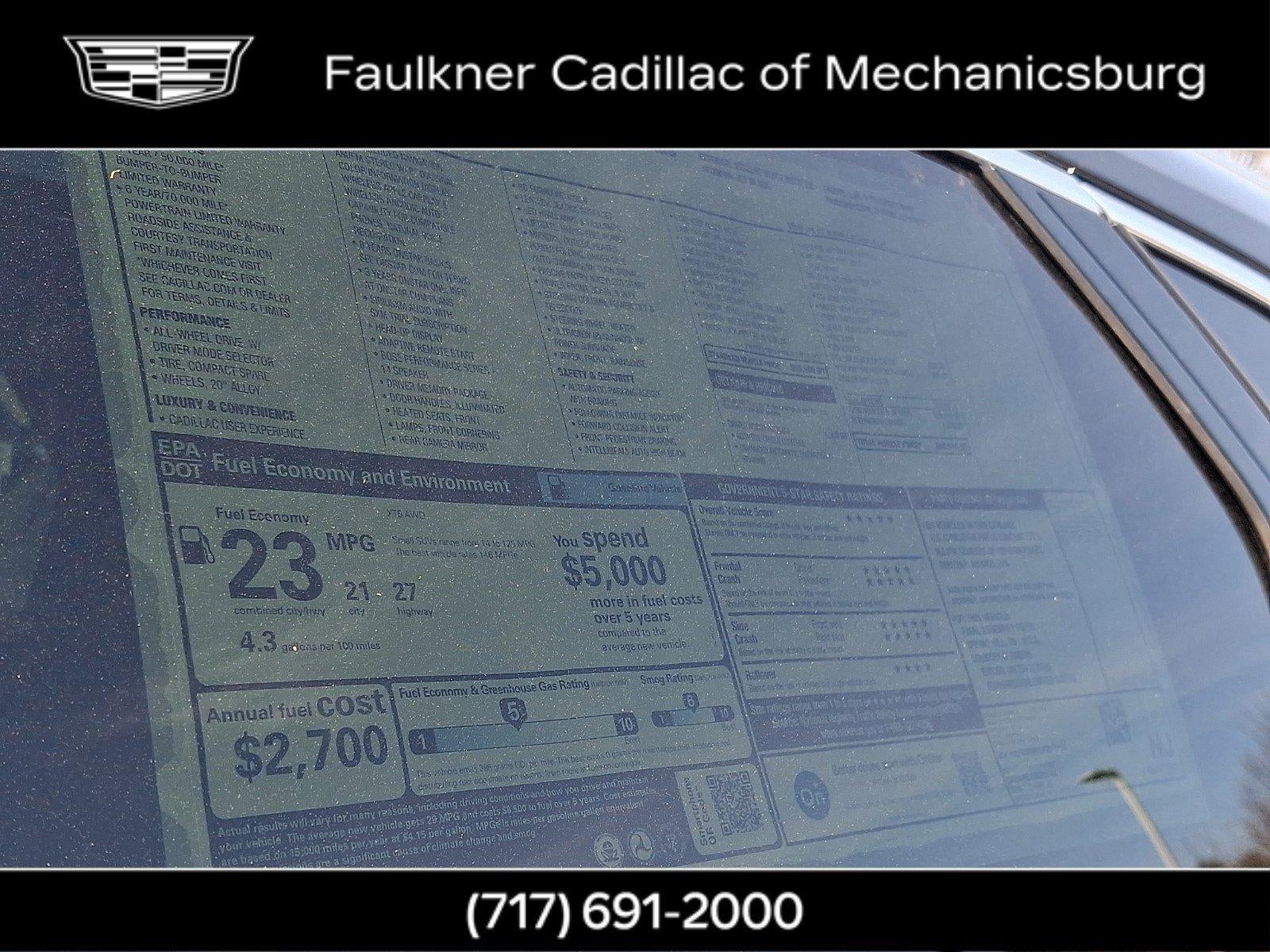 2026 Cadillac XT5 Premium Luxury