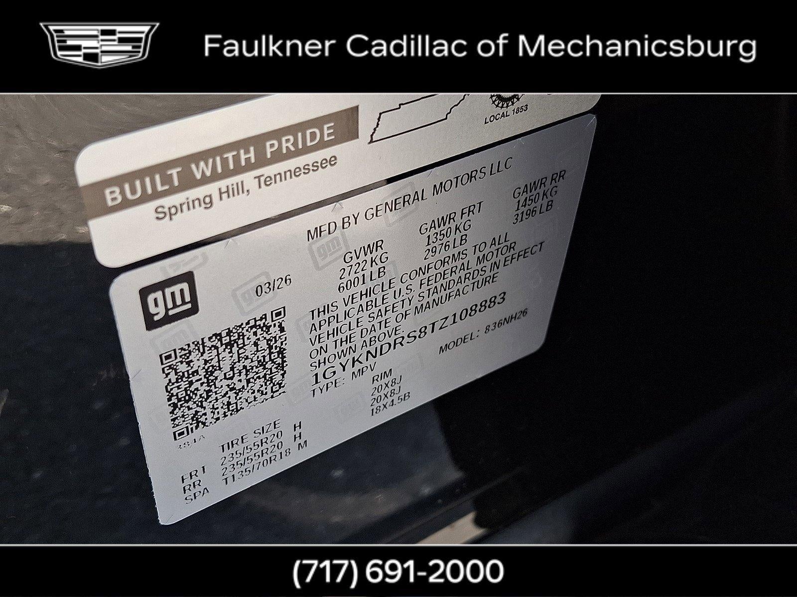 2026 Cadillac XT5 Premium Luxury