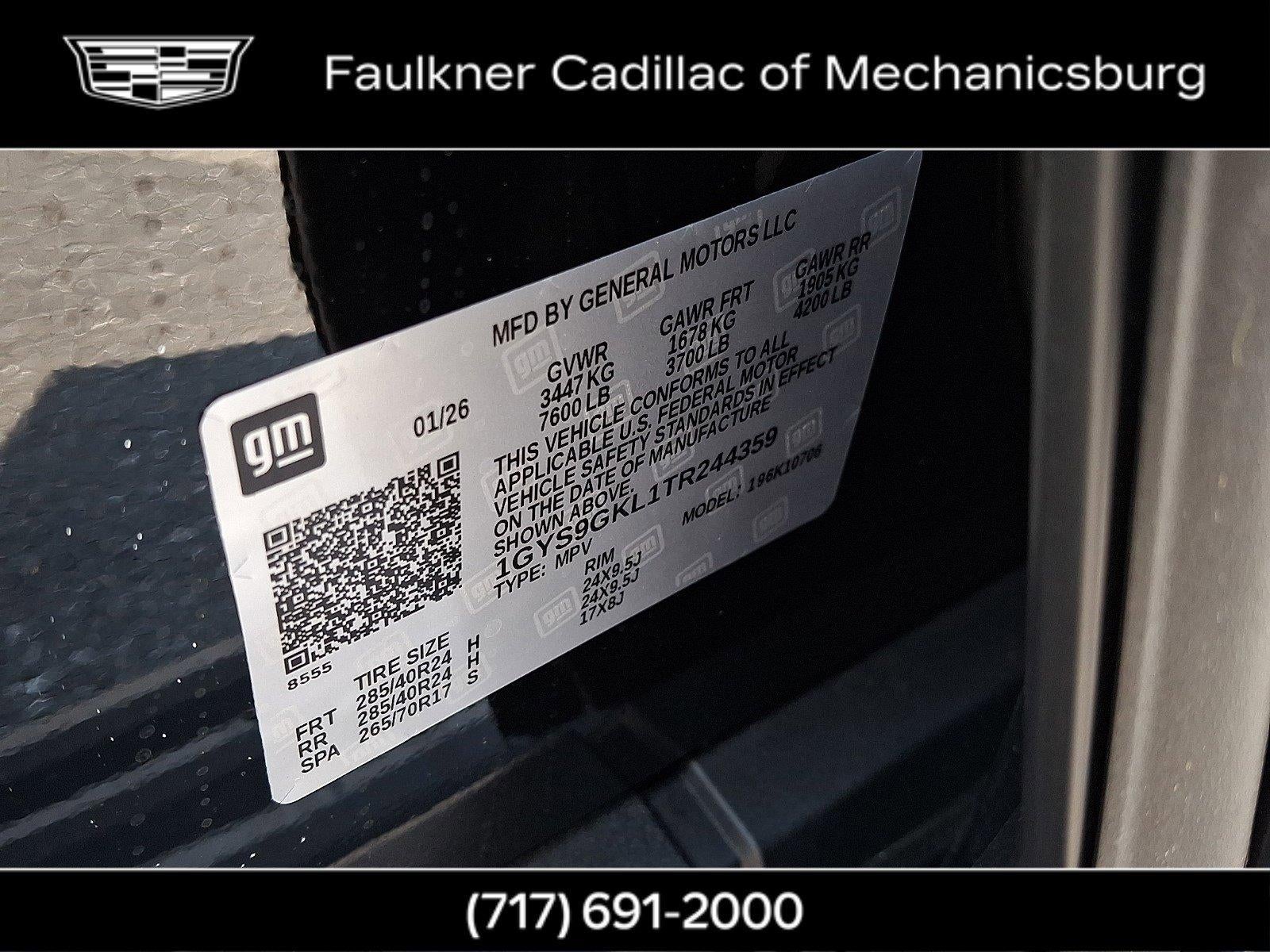 2026 Cadillac Escalade Platinum Sport