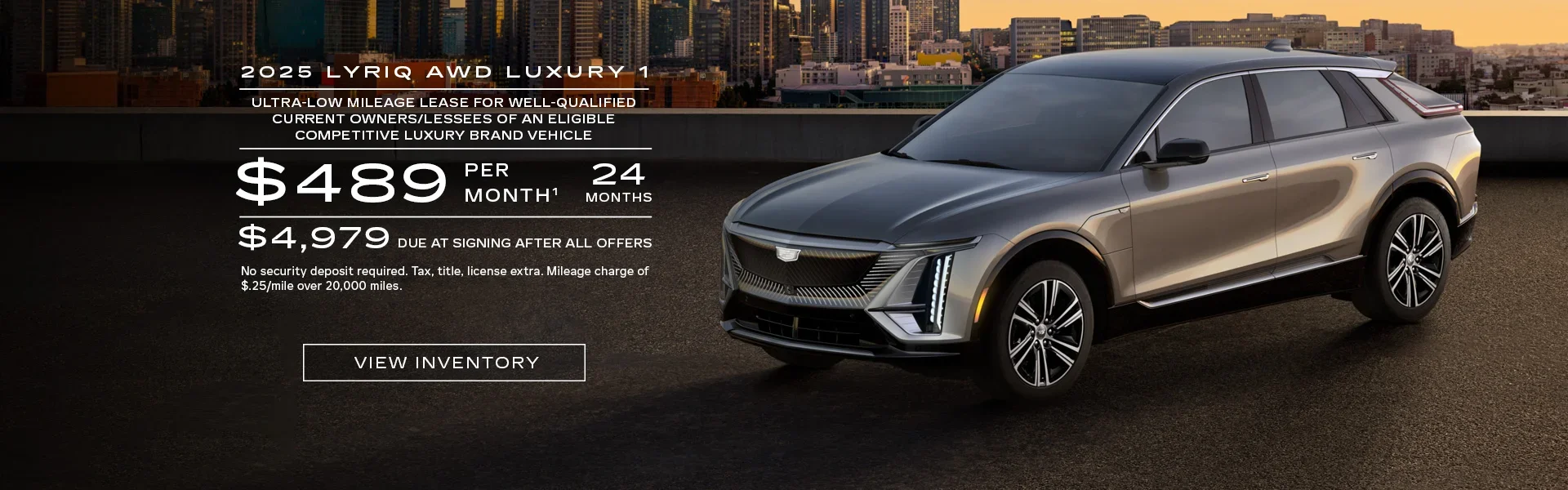 Cadillac LYRIQ Lease