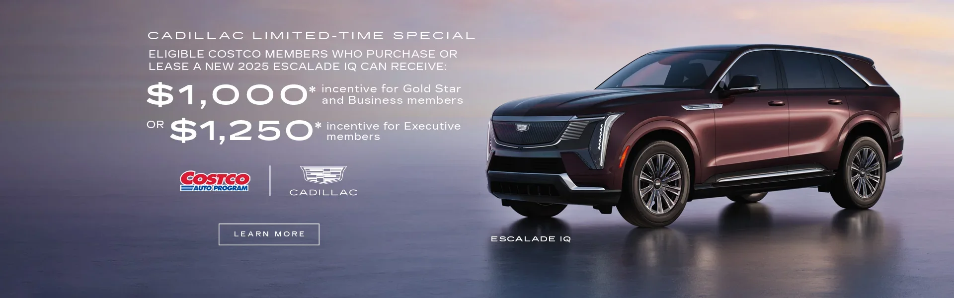 Cadillac Escalade IQ Lease Offer